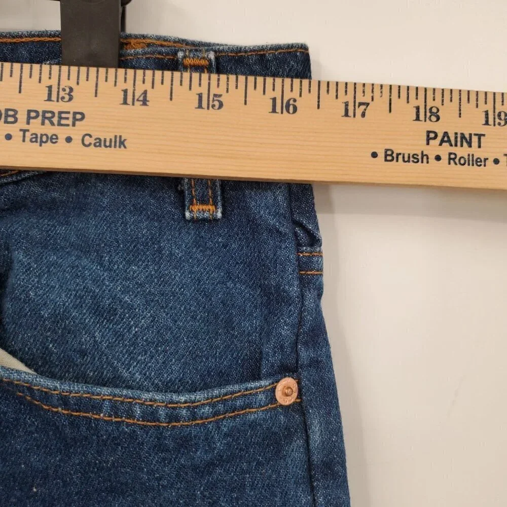 Levi's 517 High Rise Straight Leg Denim Jeans Vintage 100% Cotton 34x30 Men